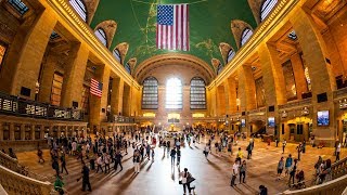 Walking Tour of Grand Central Terminal — New York City 【4K】🇺🇸 [upl. by Glennon]