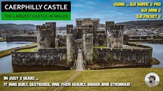 Caerphilly Castle  The Largest in Wales 2nd in Britain [upl. by Deutsch]