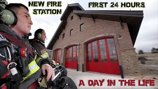 First 24 Hours in a New Fire Station  A Day in the Life [upl. by Elidad]