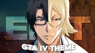 Aizen x Urahara  GTA IV Theme Edit [upl. by Katrina]